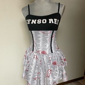 Party King Censored Pop Star Funny Sexy Costume Dress Size S